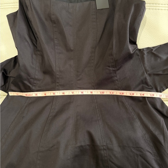 NWT TOCCIN Cady Tie Front Corset Midi Dress in sz. 0 - Picture 15 of 17